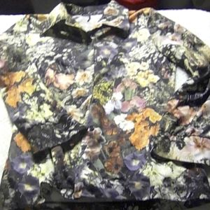 Long sleeve button up blouse